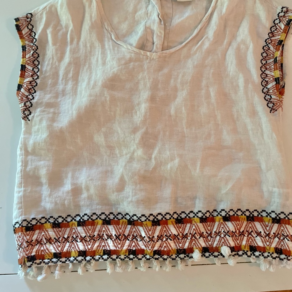 Tassel, Linen Shirt